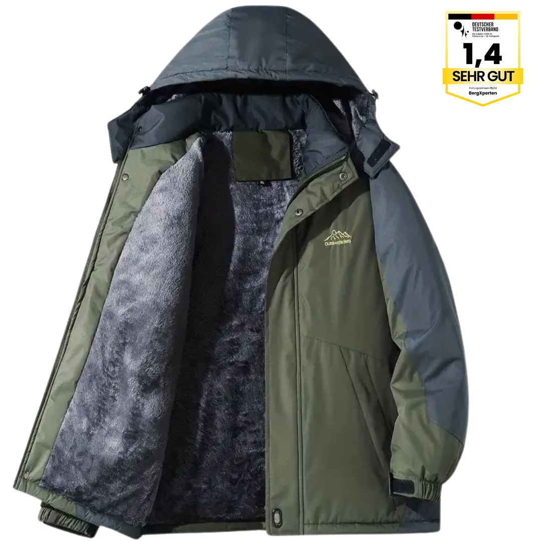 Hochwertige Herren-Outdoorjacke mit Kapuze