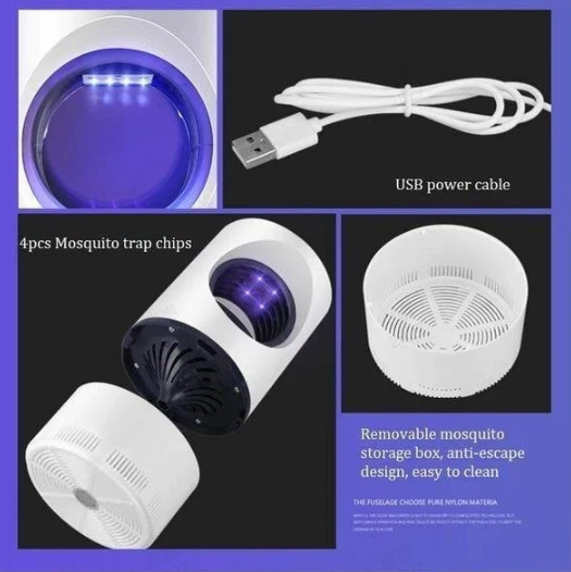 Mosquito and Flies Killer Trap - Indoor/Outdoor UV Light Insect Trap for Effective Pest Control