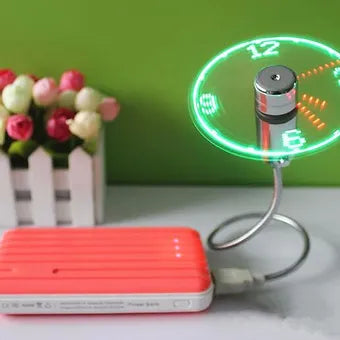 Loopstep | USB LED Fan Uhr