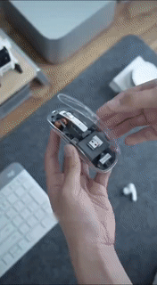 Loopstep | Transparente kabellose Bluetooth-Maus