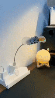 Loopstep | USB LED Fan Uhr