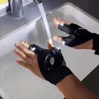Loopstep | LED Taschenlampenhandschuhe