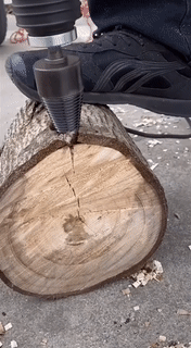 Loopstep | Holzspalter Bohrer