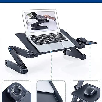 Loopstep | Verstellbarer Laptop-Ständer mit Mauspad