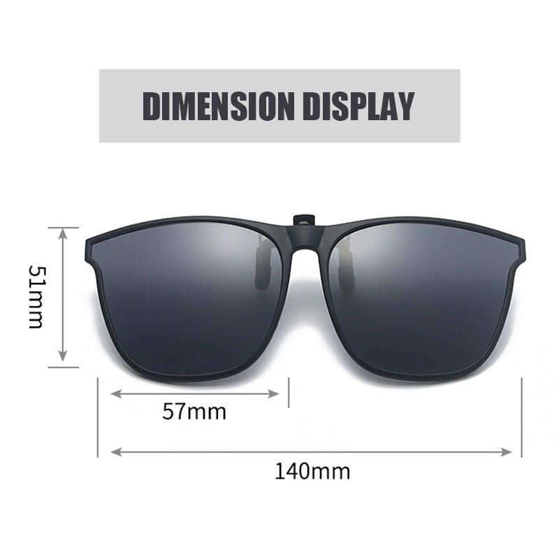 Loopstep | Neue polarisierte Clip-on-Klappsonnenbrille