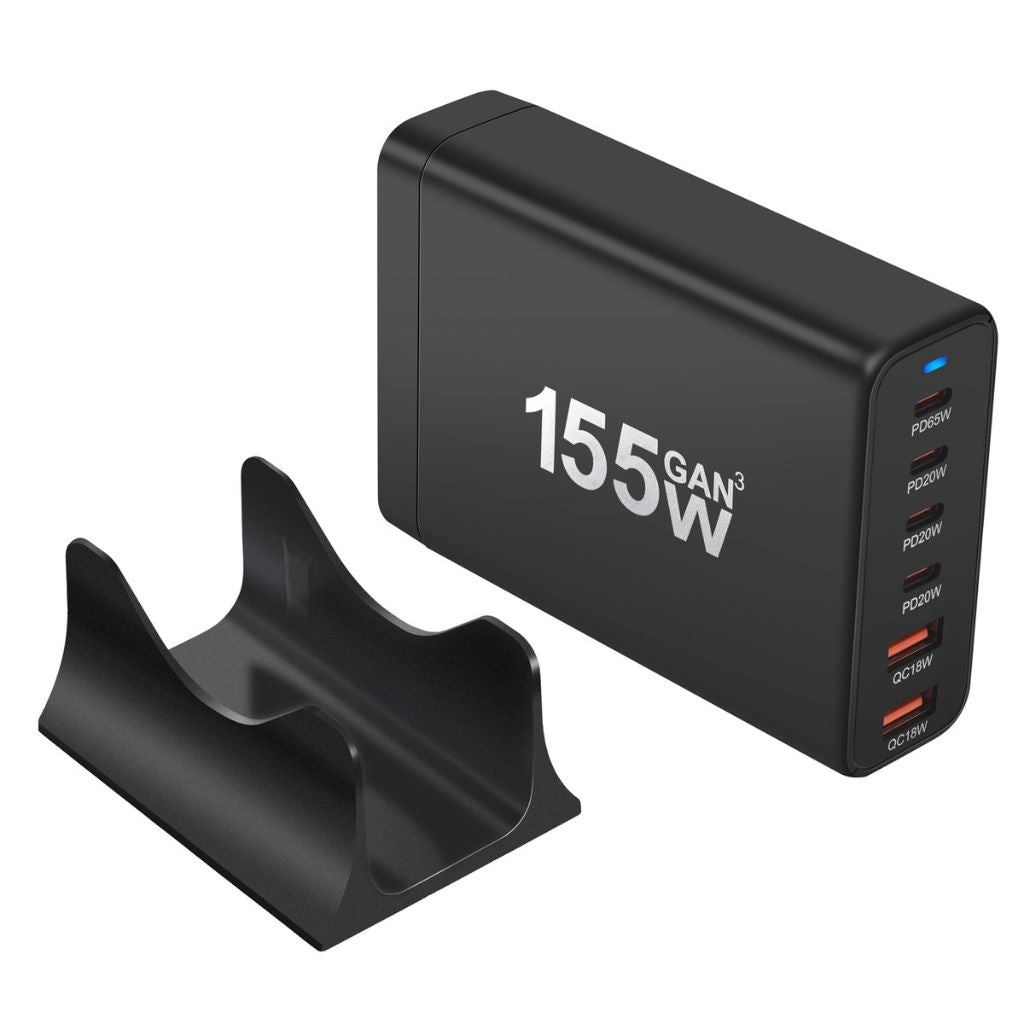 Loopstep | 155W GaN 6-Port USB-C Ladegerät