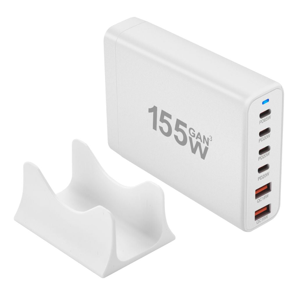 Loopstep | 155W GaN 6-Port USB-C Ladegerät