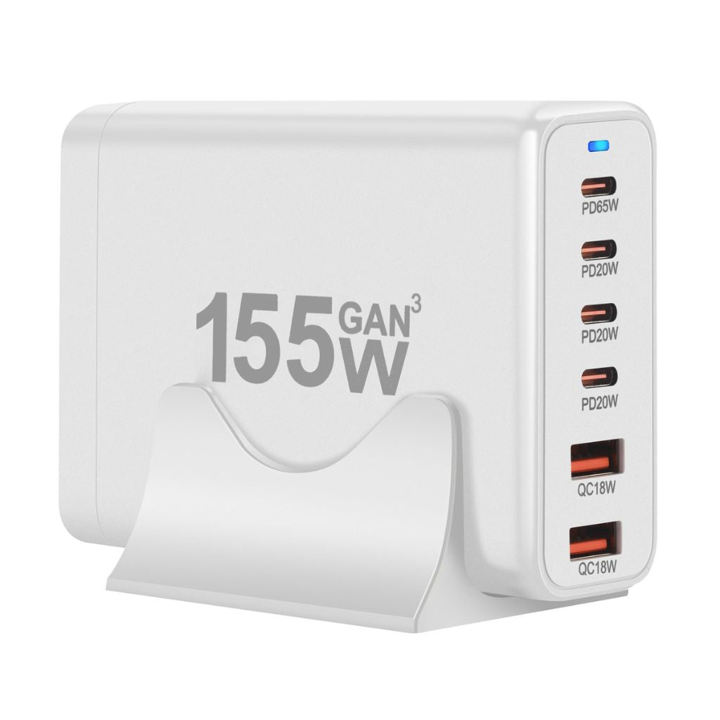 Loopstep | 155W GaN 6-Port USB-C Ladegerät