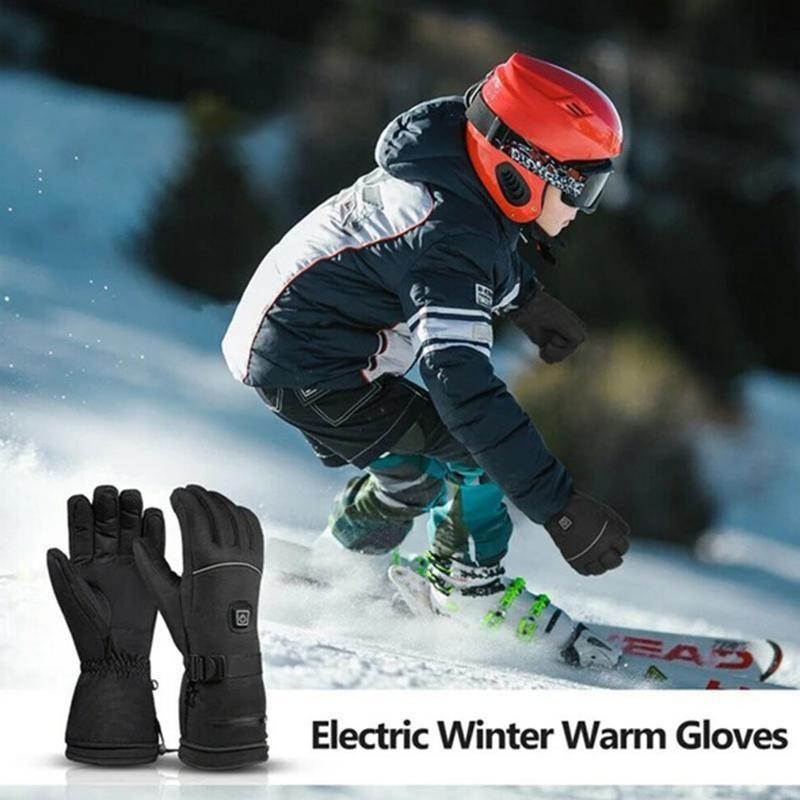 Loopstep | Elektrische Batterie Heizhandschuhe Einstellbare Temperatur für Männer/Frauen