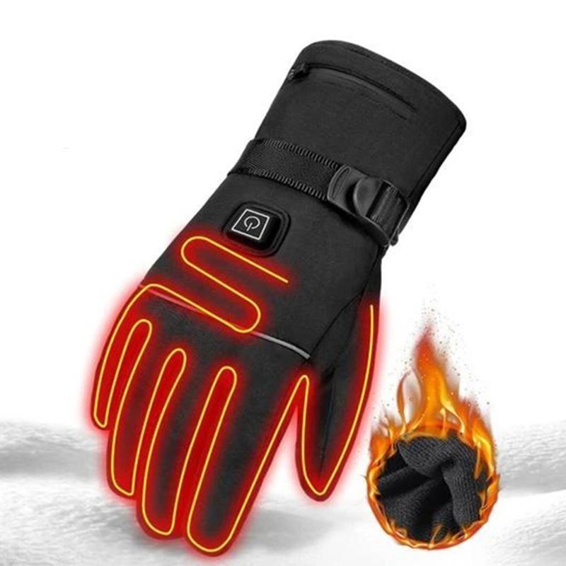 Loopstep | Elektrische Batterie Heizhandschuhe Einstellbare Temperatur für Männer/Frauen