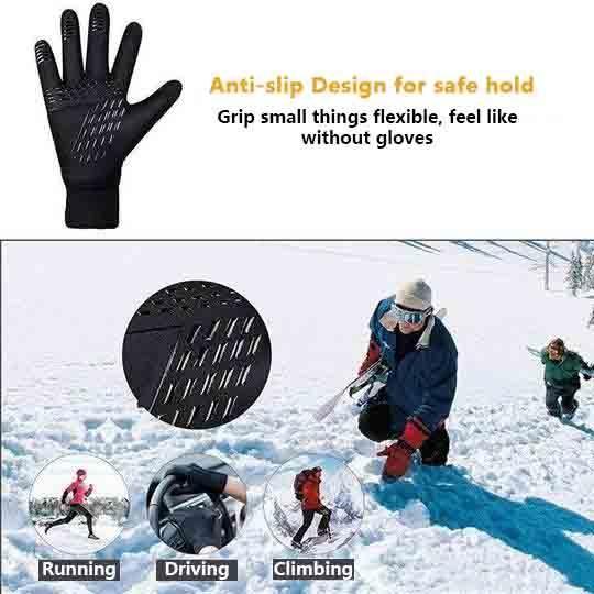 Loopstep | Outdoor rutschfeste wasserdichte Sporthandschuhe