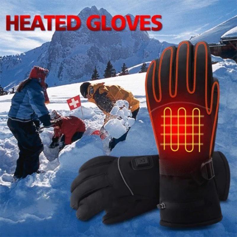 Loopstep | Elektrische Batterie Heizhandschuhe Einstellbare Temperatur für Männer/Frauen