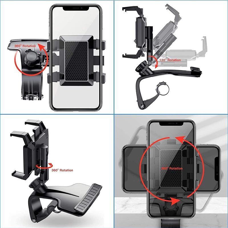 Loopstep | Autoarmaturenbrett Telefonhalter mit Nummernschild