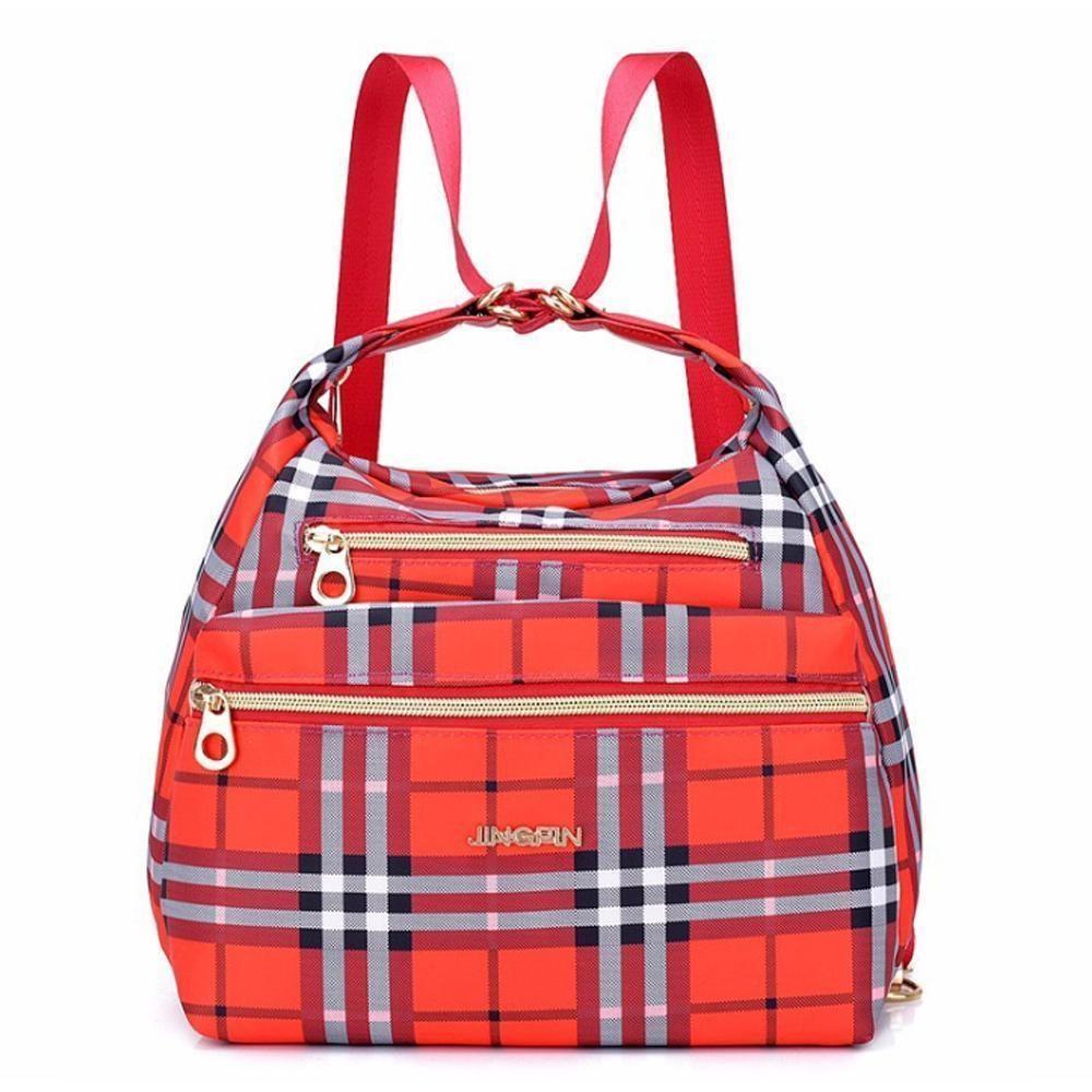 Loopstep | Tasche mit doppeltem Reißverschluss, Handtasche und Schultertasche