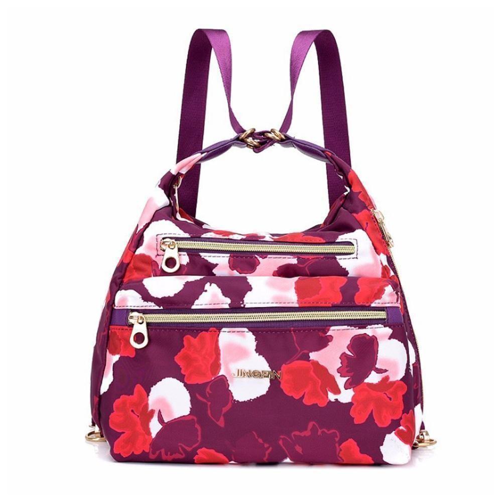 Loopstep | Tasche mit doppeltem Reißverschluss, Handtasche und Schultertasche
