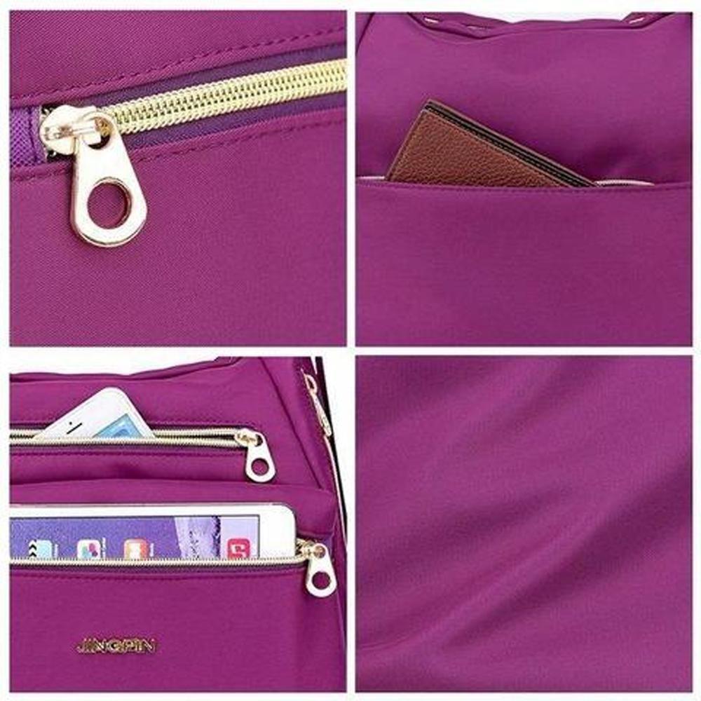 Loopstep | Tasche mit doppeltem Reißverschluss, Handtasche und Schultertasche