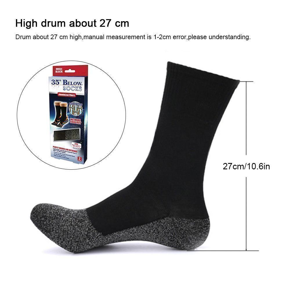 Loopstep | 35 Below Ultimate Comfort Socken, 3 Paar in Schwarz