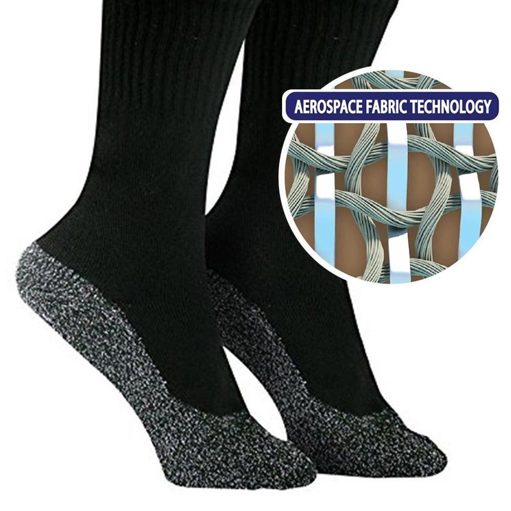 Loopstep | 35 Below Ultimate Comfort Socken, 3 Paar in Schwarz