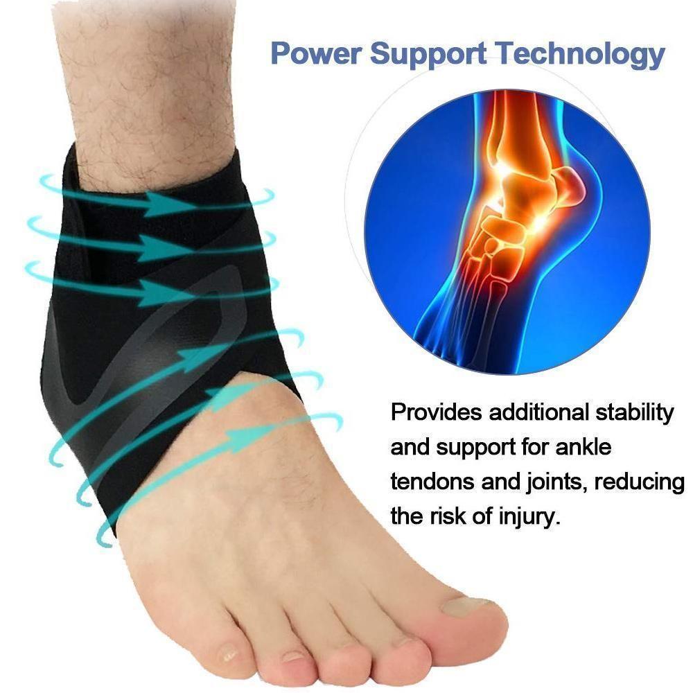 Loopstep | Knöchelstütze Atmungsaktive Knöchelbandage, 1 Paar