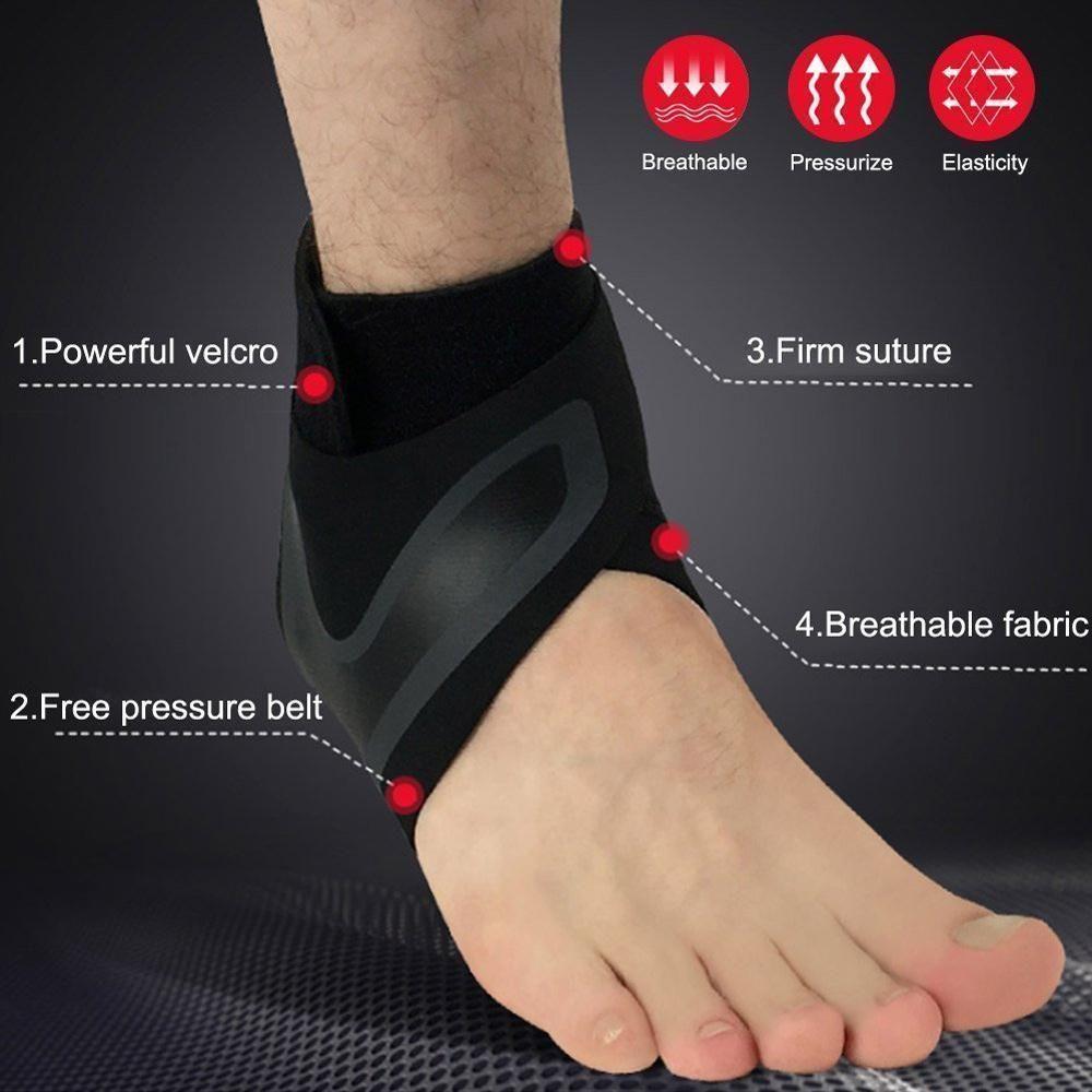 Loopstep | Knöchelstütze Atmungsaktive Knöchelbandage, 1 Paar