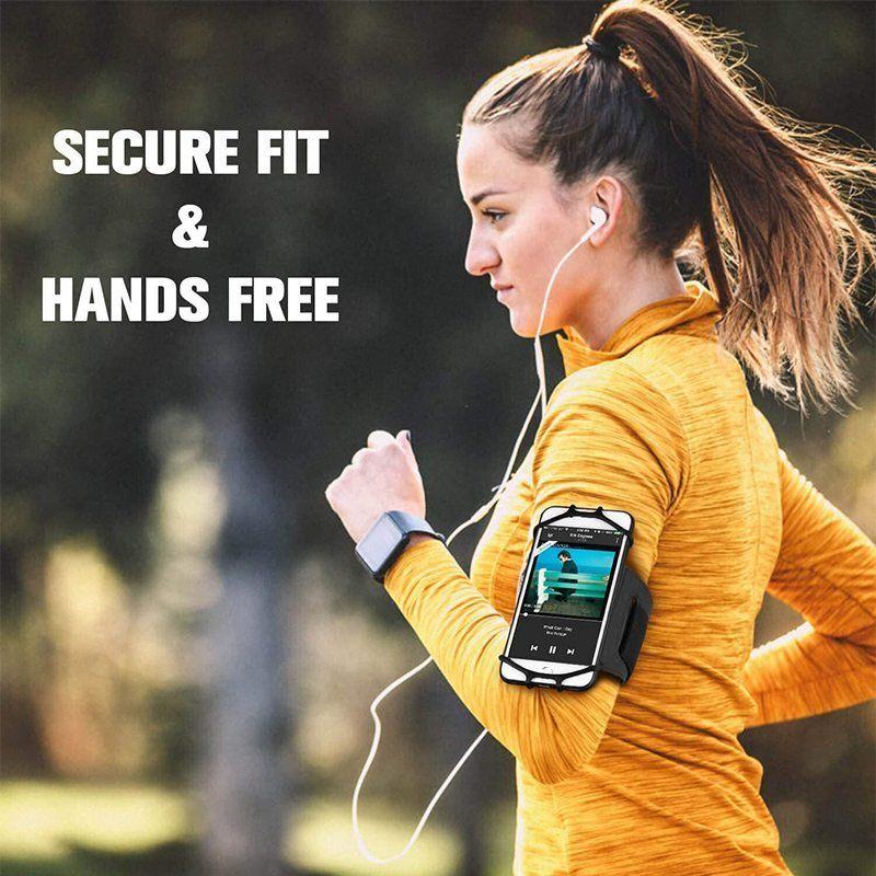 Loopstep | 180° drehbares Lauf-Handyarmband