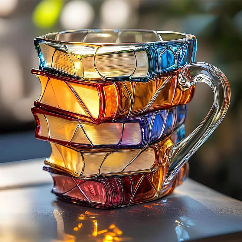 Handgemachte 3D-Leseglück-Tasse - das Original