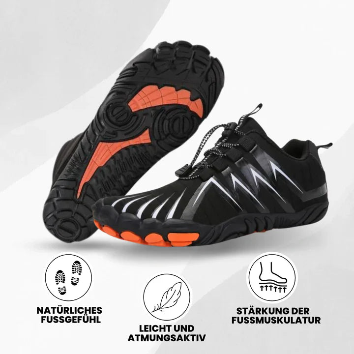 Aerox schmerzlindernde Barfußschuhe - perfekt für die Gartenarbeit und Aktivitäten im Freien