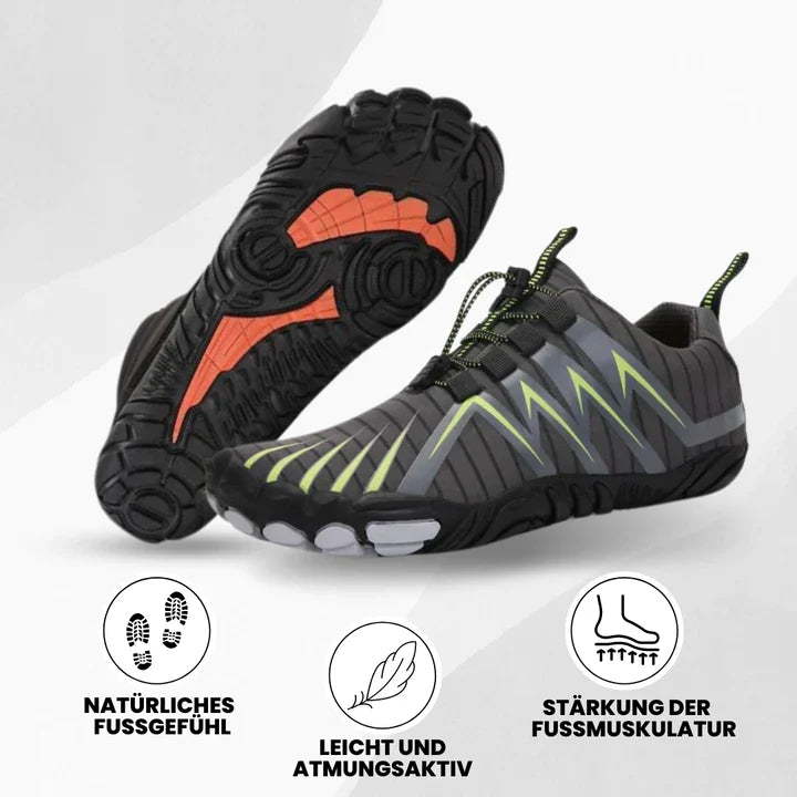 Aerox schmerzlindernde Barfußschuhe - perfekt für die Gartenarbeit und Aktivitäten im Freien