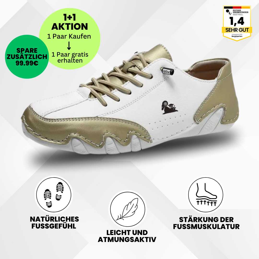 OrthoActive - ergonomischer & schmerzlindernder Barfußschuh für maximalen Komfort - Sonderaktion 1+1 Gratis