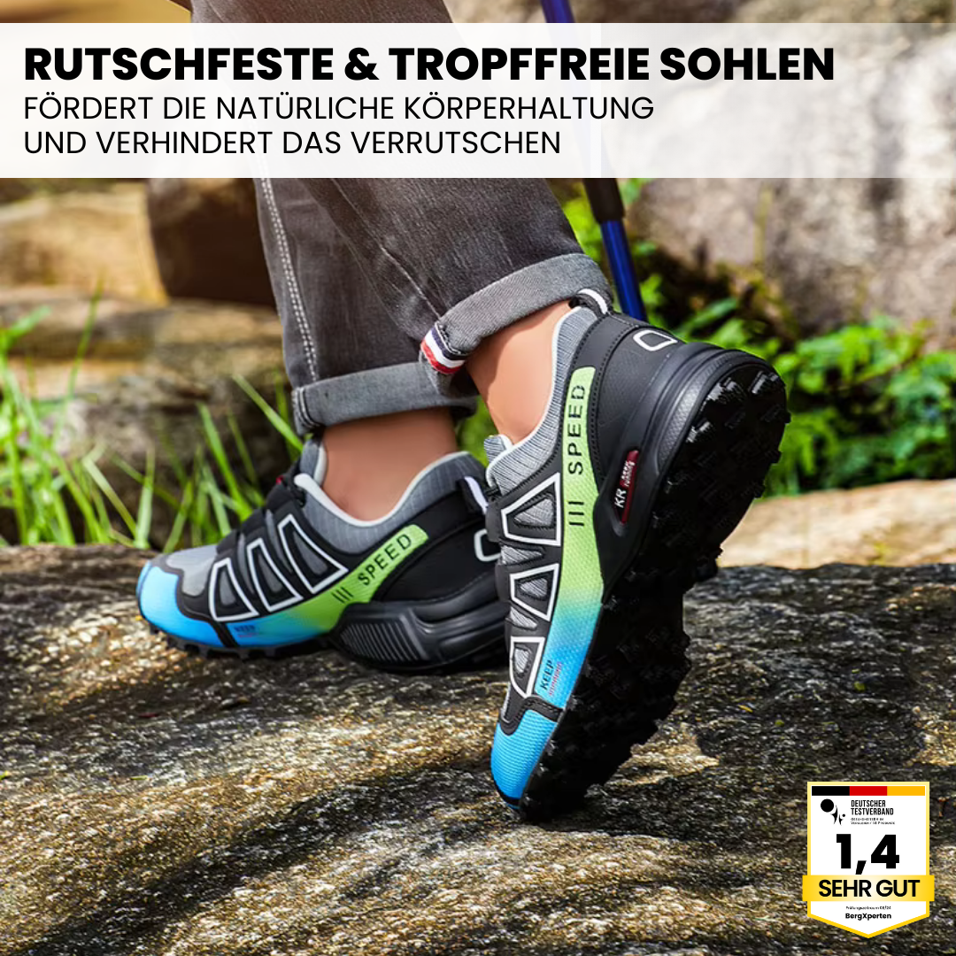OrthoTrekking – Ergonomische Wanderschuhe für Schwangerschaft & Nachgeburt