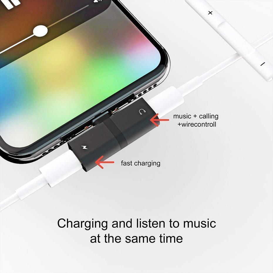 Loopstep | 4 in 1 Earphone Lightning Adapter für iPhone ( 2PCS )