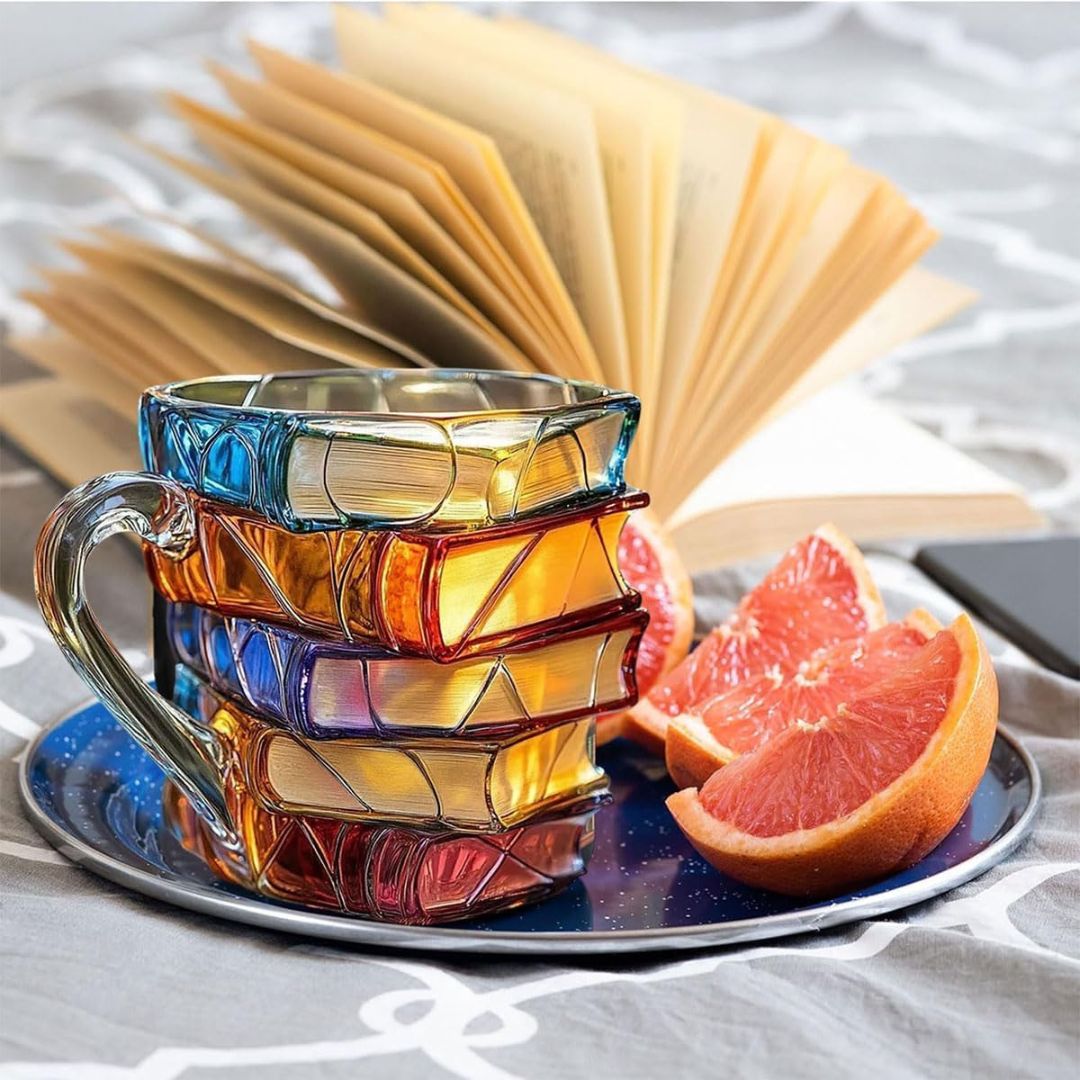 Handgemachte 3D-Leseglück-Tasse - das Original