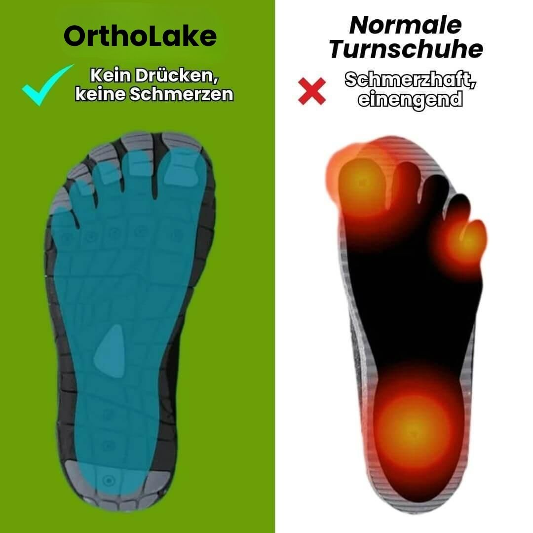 OrthoLake -  ergonomische Schmerzlinderungs-Schuhe - Sonderaktion 1+1 Gratis