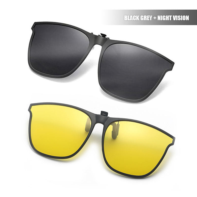 Loopstep | Neue polarisierte Clip-on-Klappsonnenbrille