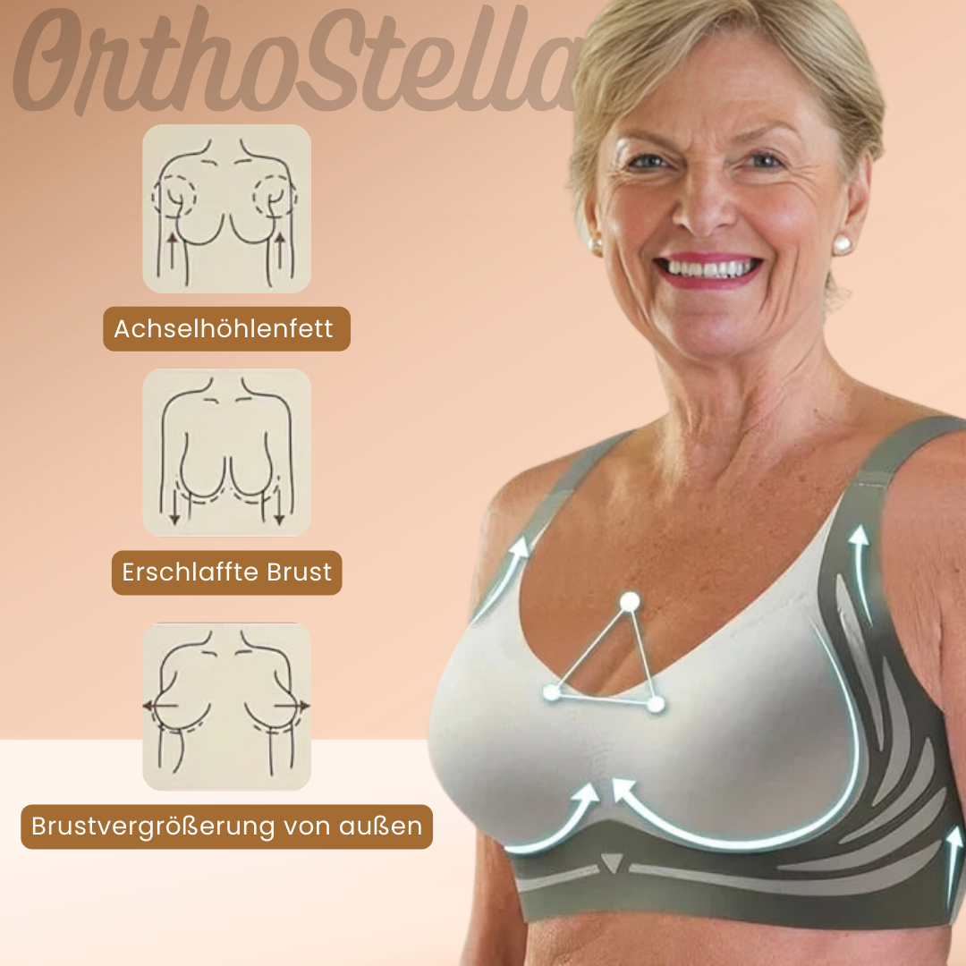 OrthoStella - ergonomischer, bügelloser Komfort-BH für bessere Haltung - Aktion: 1 + 1 GRATIS