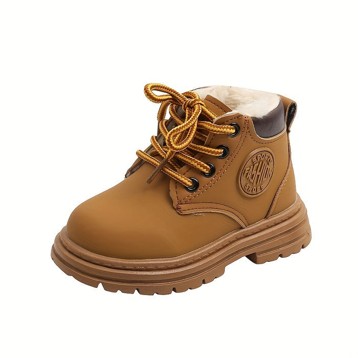Loopstep | Wasserfeste Fleece-Winterstiefel für Jungen – Mit Warmfutter & Profilsohle