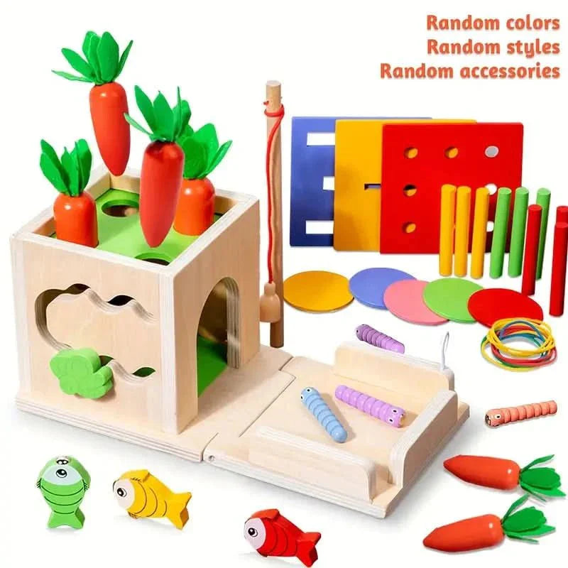 Loopstep | 8-in-1 Montessori Spielbox für Babys - Fördert Entwicklung und Kreativität