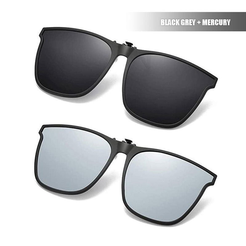 Loopstep | Neue polarisierte Clip-on-Klappsonnenbrille
