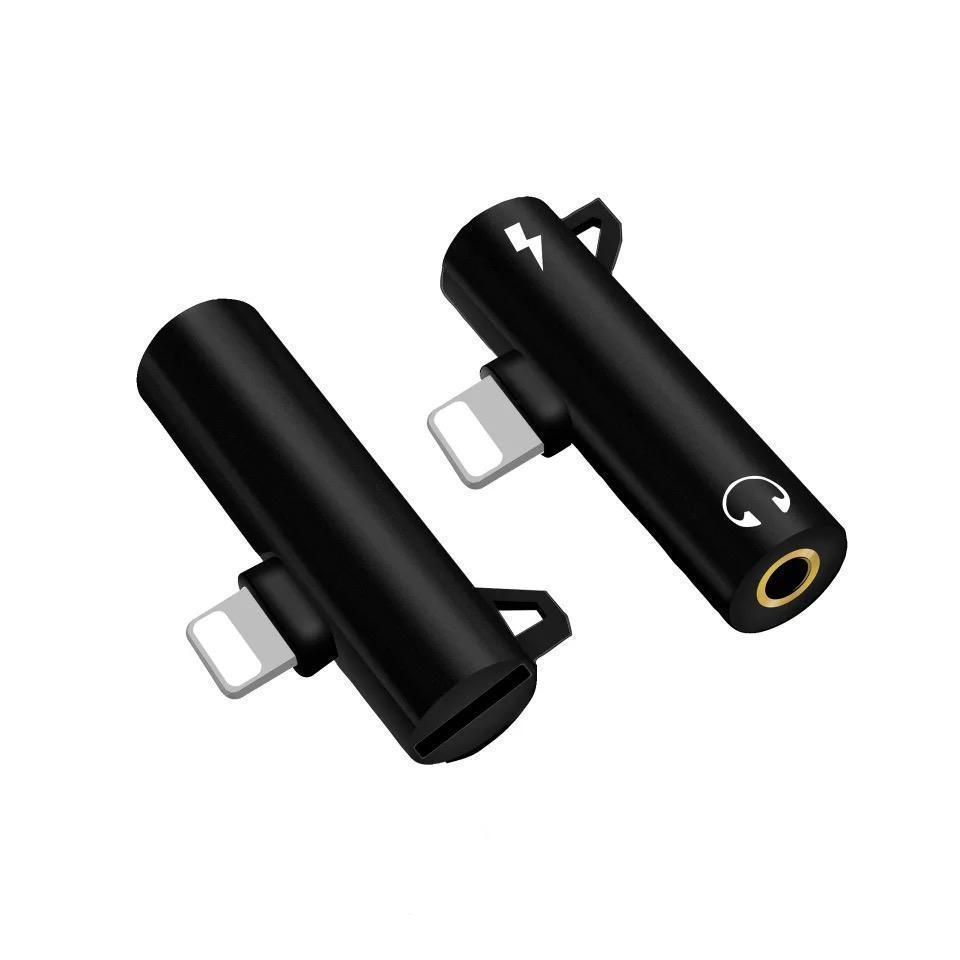 Loopstep | 4 in 1 Earphone Lightning Adapter für iPhone ( 2PCS )