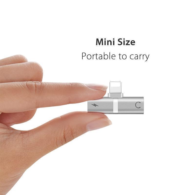 Loopstep | 4 in 1 Earphone Lightning Adapter für iPhone ( 2PCS )