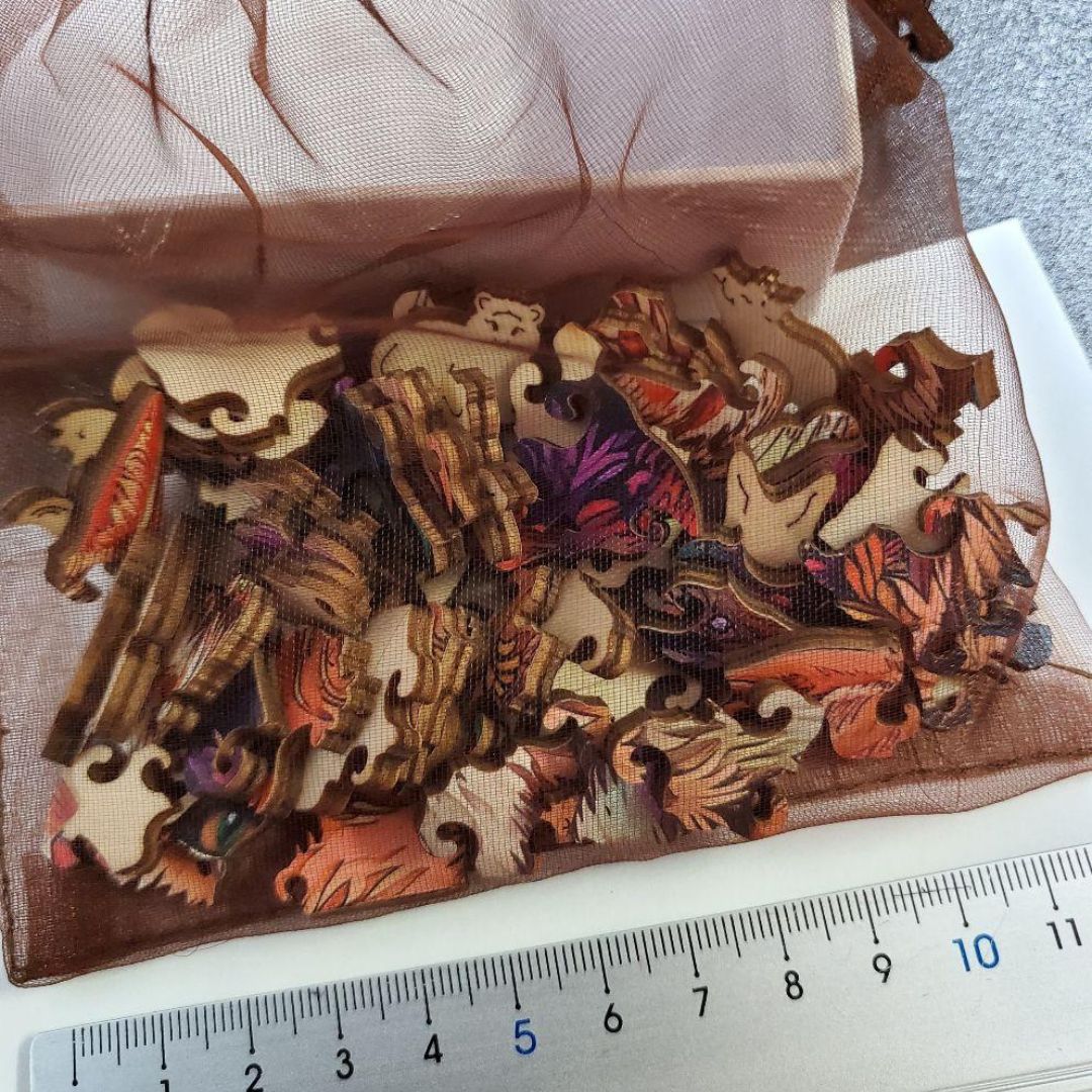 Katzenform 3D Holz-Puzzle