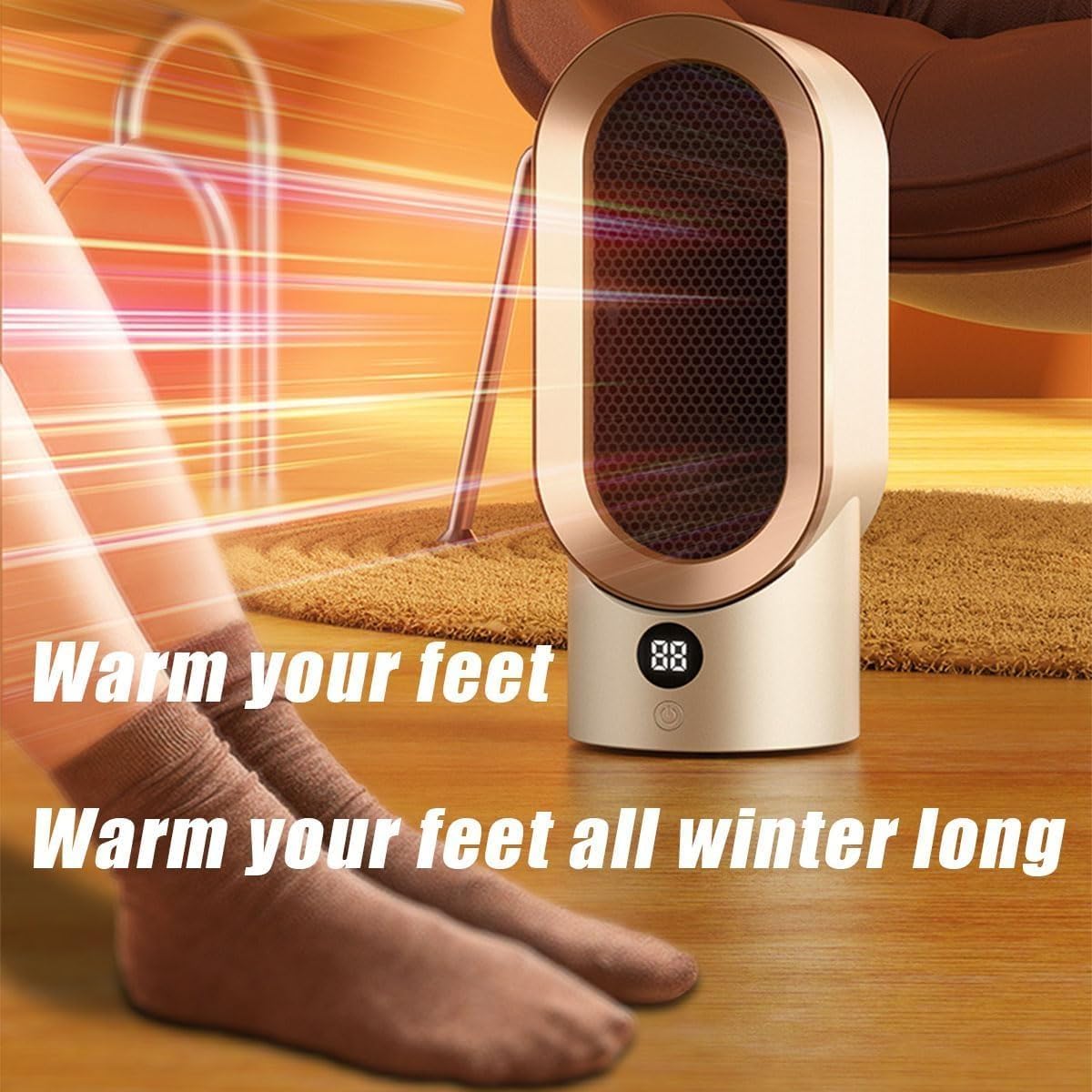 Loopstep | Airwave Tragbarer Elektrischer Heizlüfter