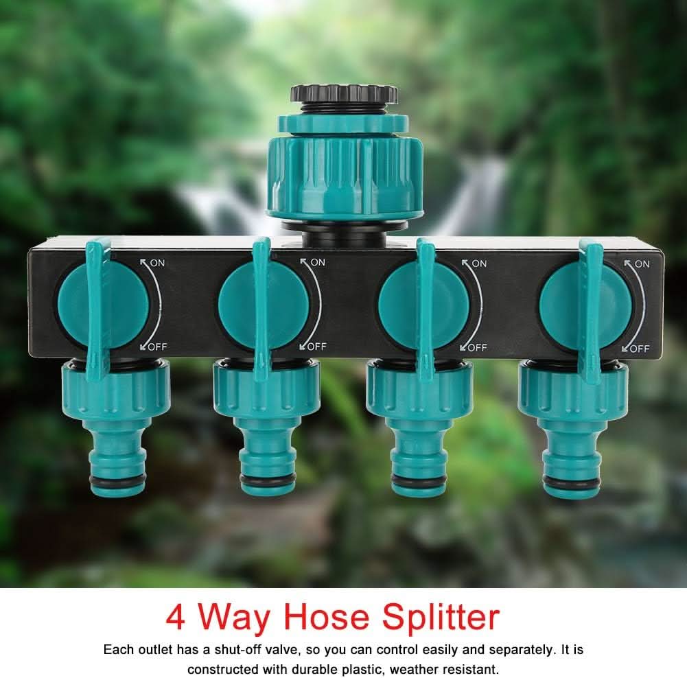 Loopstep | Weg Garten-Schlauchverteiler - Verstellbarer Wasserhahn-Adapter