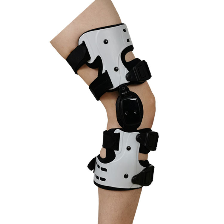 KinetiFlex – Kniebandage mit Scharnier & verstellbaren Riemen – Sport & Reha