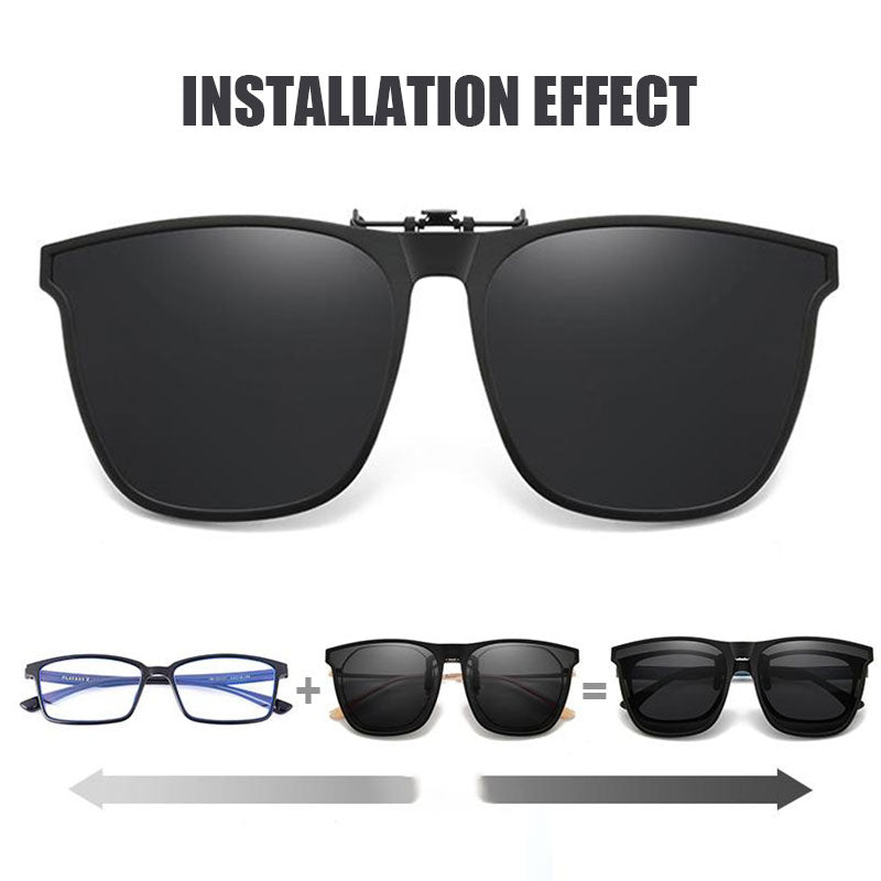 Loopstep | Neue polarisierte Clip-on-Klappsonnenbrille