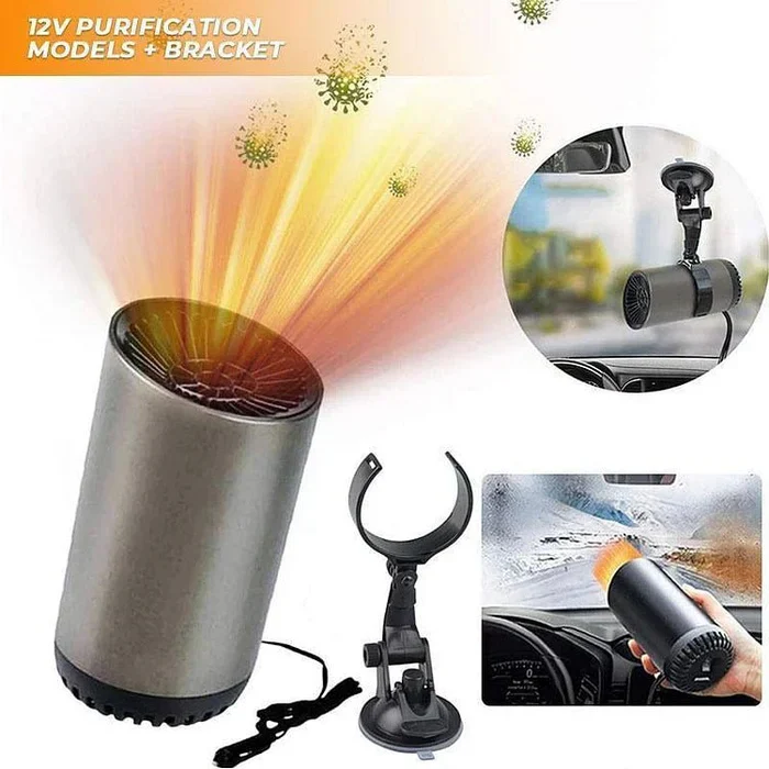 Loopstep | Schnelles Heizbecherform Auto Warmluftgebläse - Schnelles Heizen & Kühlen Einstellbar 360 Grad drehbar Plug and Use für Auto, SUV, Wohnmobil und Lastwagen