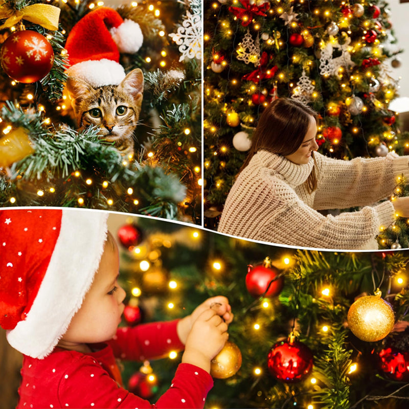 Loopstep | Weihnachtsbaum Wasserfalllichter mit Ring