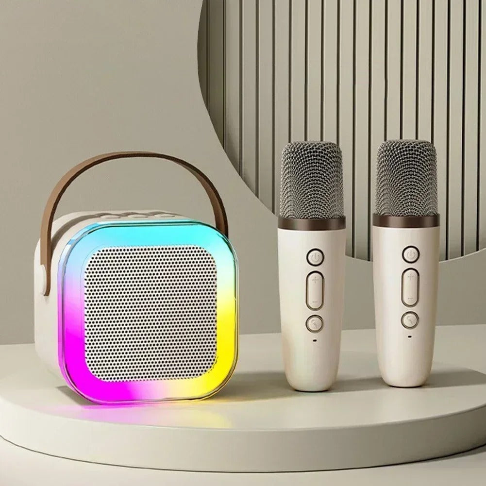 Loopstep | Tragbare Karaoke-Maschine mit 2 Mikrofonen
