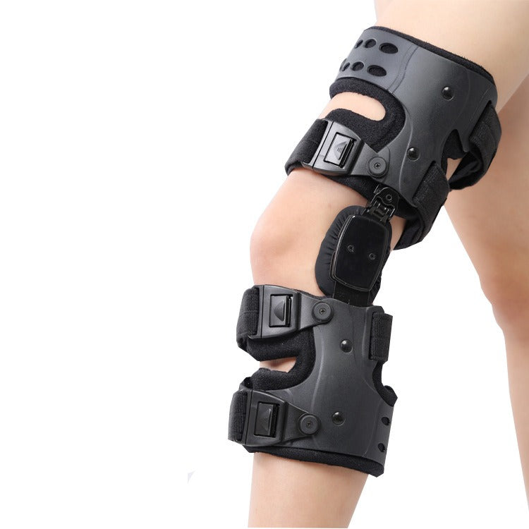 KinetiFlex – Kniebandage mit Scharnier & verstellbaren Riemen – Sport & Reha