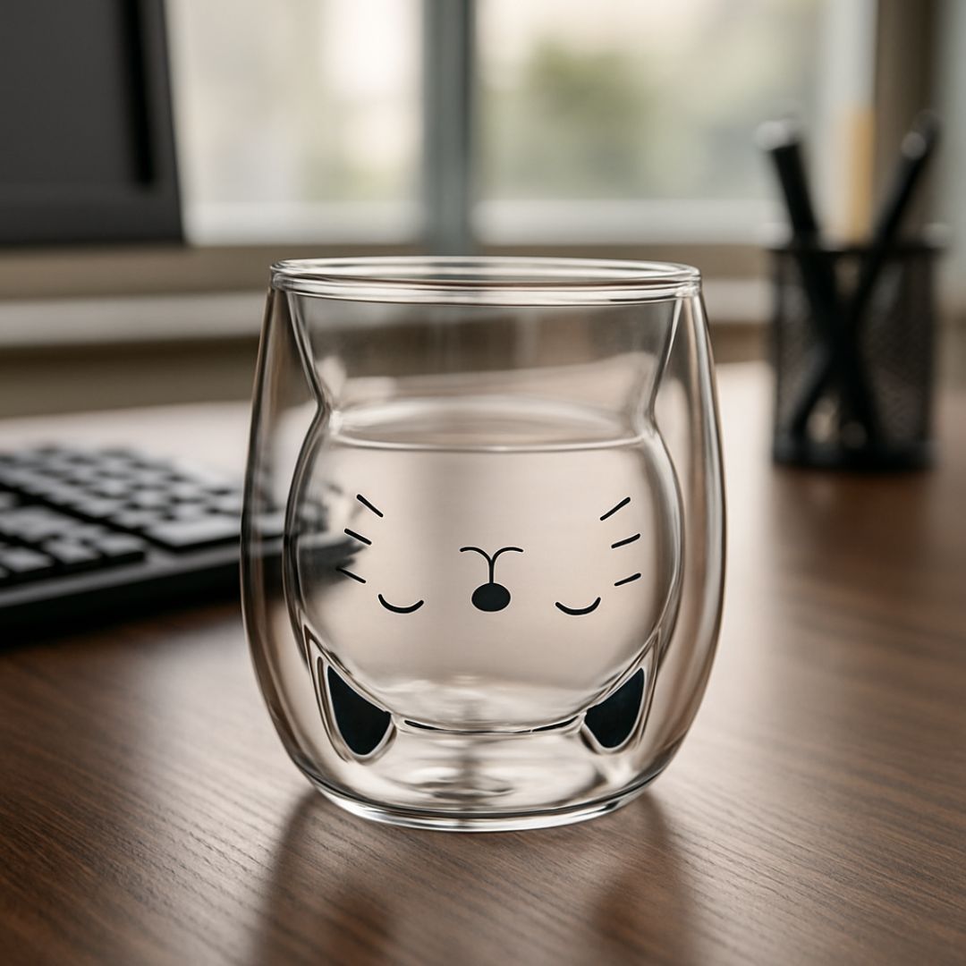 MiauGlas Tasse